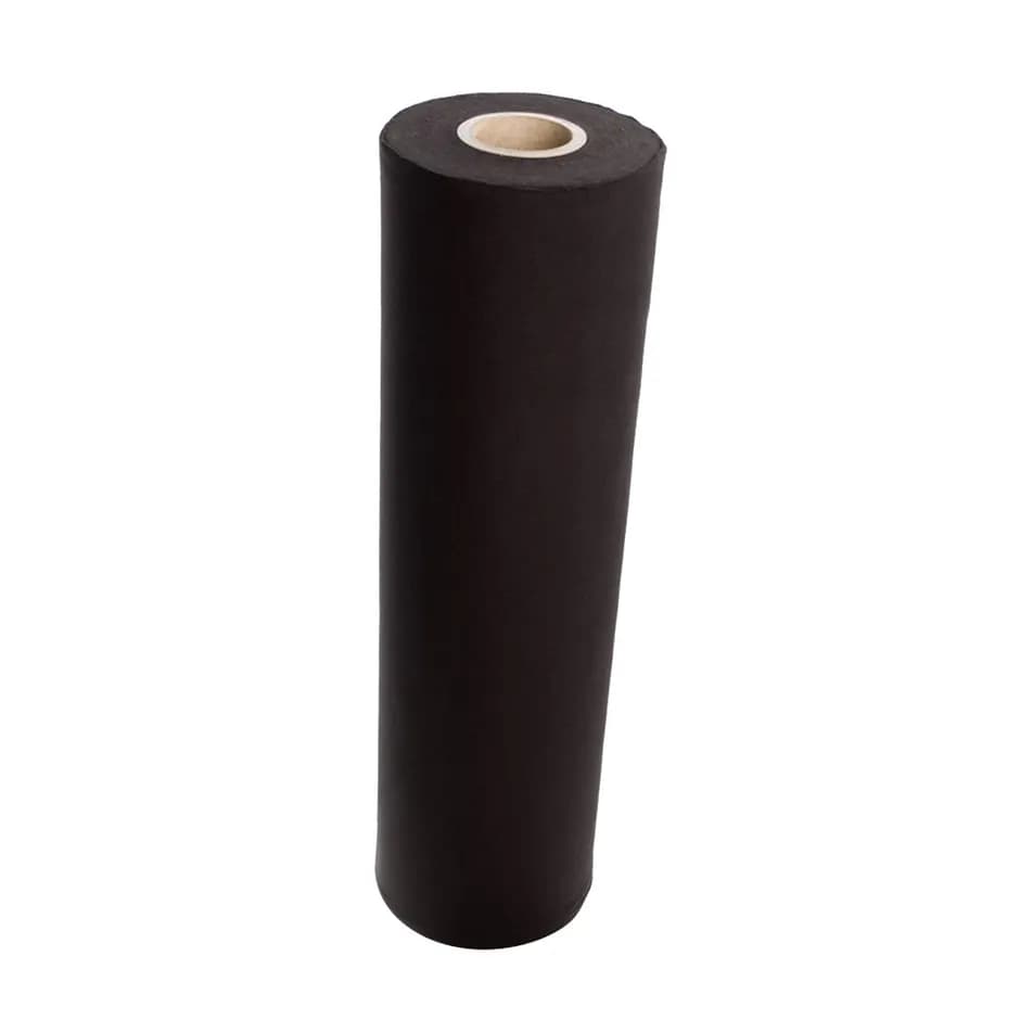 Hook and loop stage polyester 25 m x 100 cm black