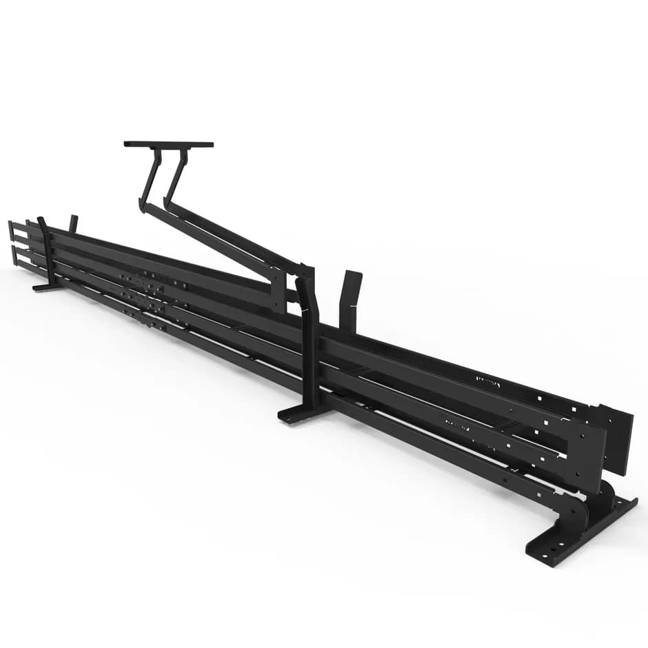Basic cable guide base 4m - H 16m black