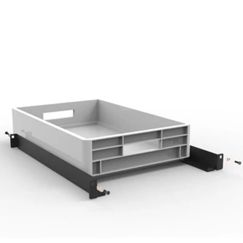 Cutie din plastic H 12 cu set profil pentru sertar