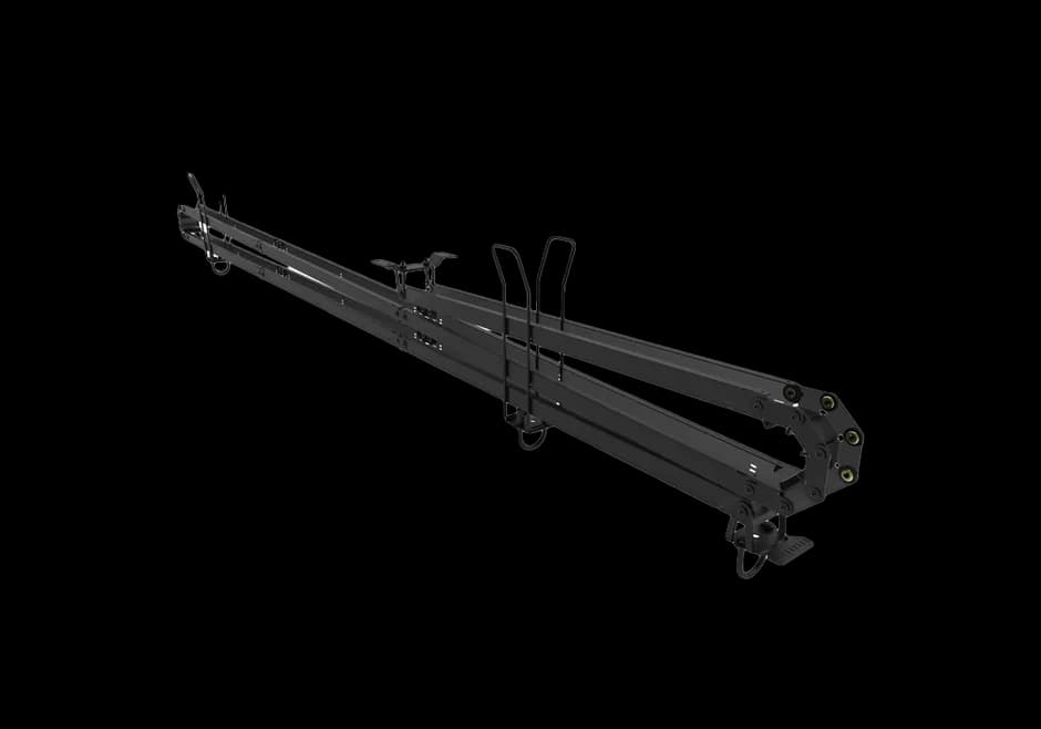 Snake cable guide base 3m - H 7m black