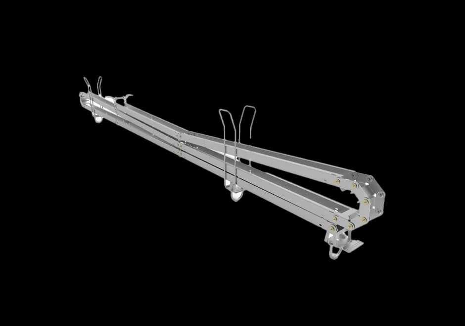 Snake cable guide base 3m - H 8m