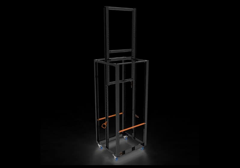 Sidelight tower symmetrical W 80 with locking