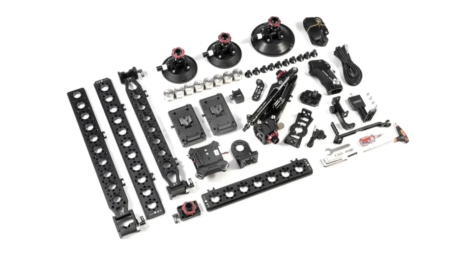 Hydra Alien Car Mounting System Pro Kit - Gold Mount thumbnail 2