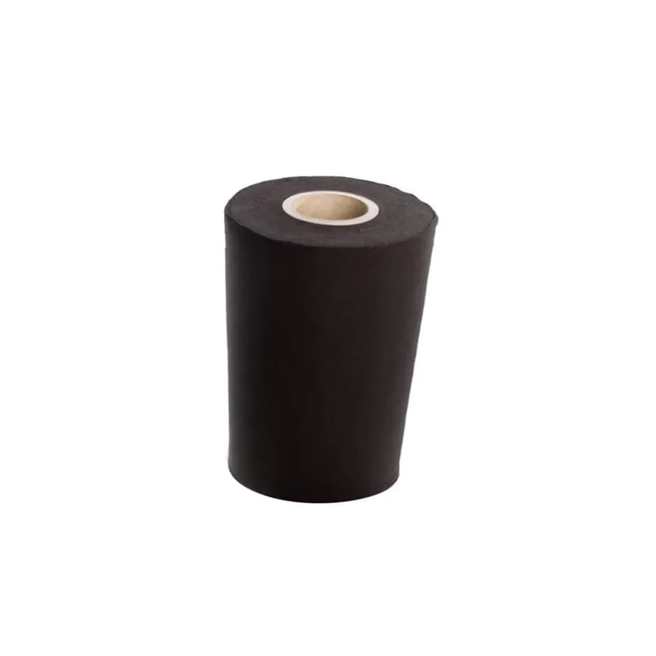 Hook and loop stage polyester 25 m x 20 cm black