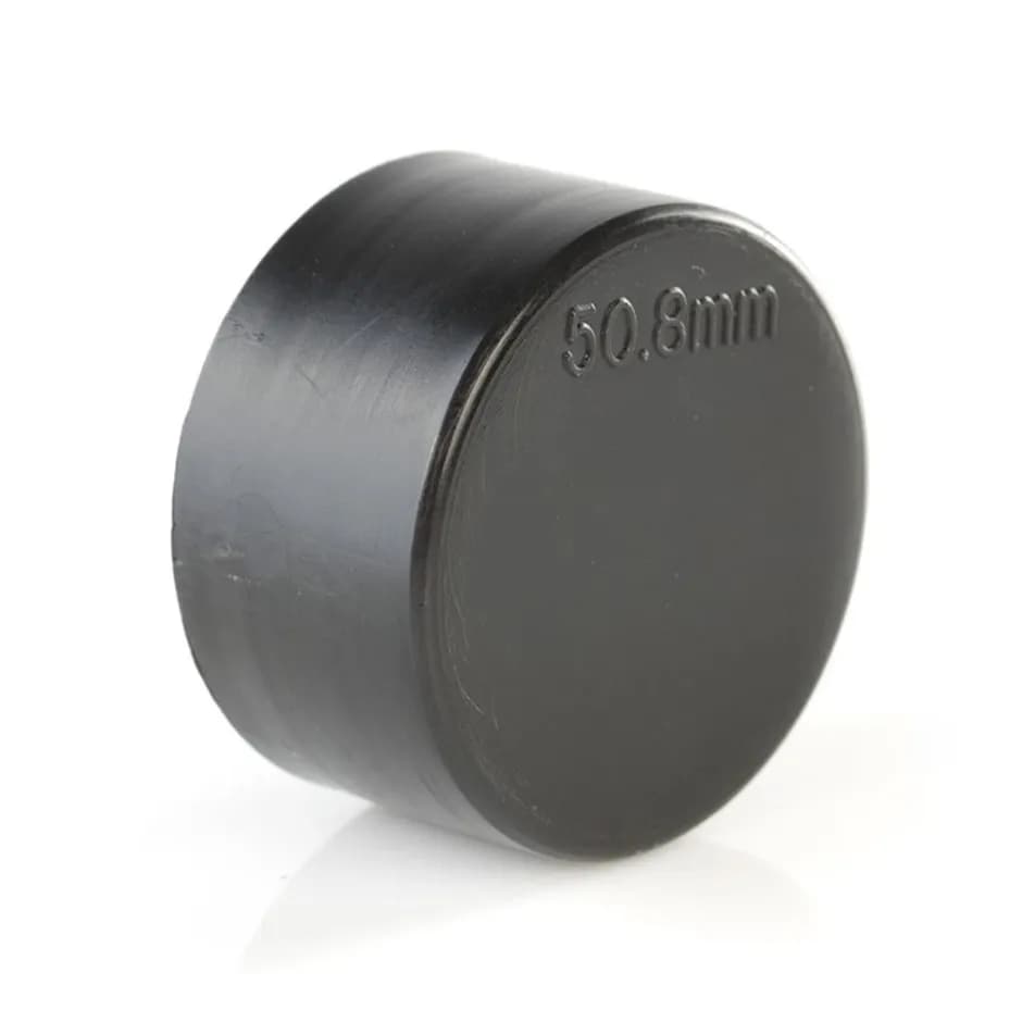 Cap for grid tube 50mm black