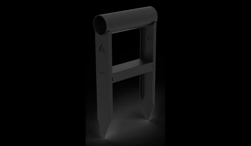 Mole spike stand 51mm