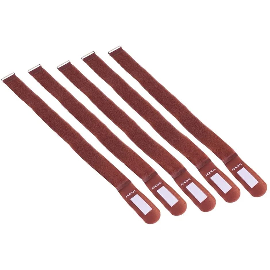 Cable wrap 55cm brown 5 pieces