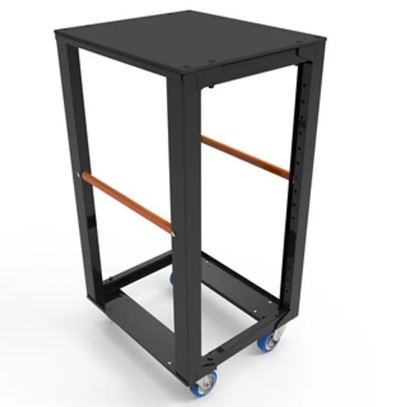 Storage cart set 1 unit H 112 incl top lid