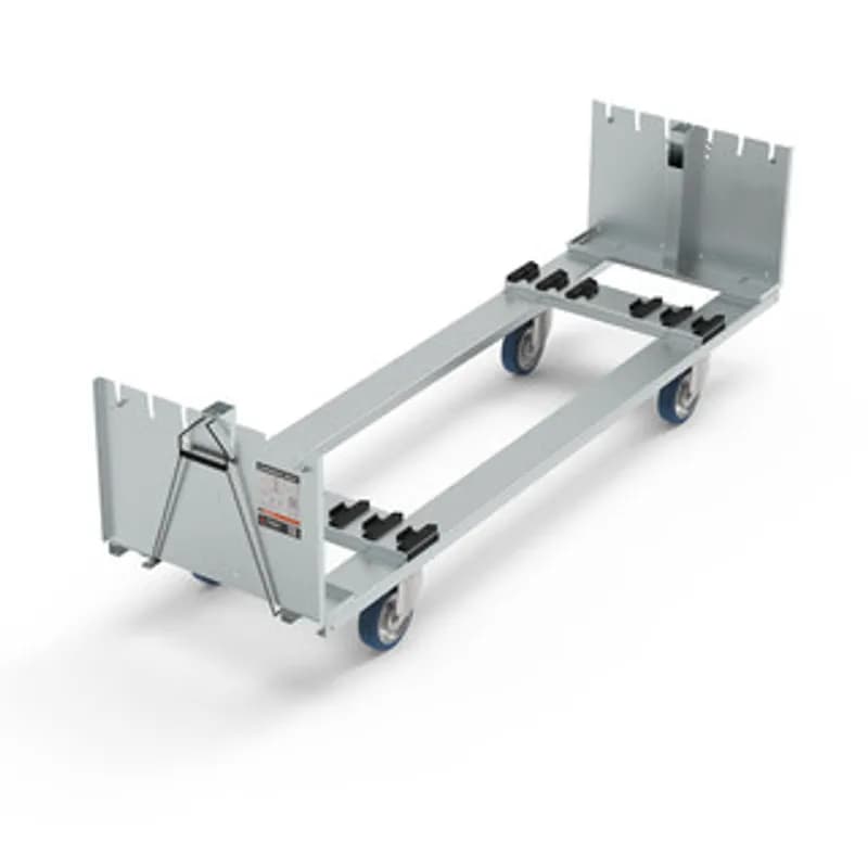Stagedeck dolly 2m unassembled 4x 125mm castors