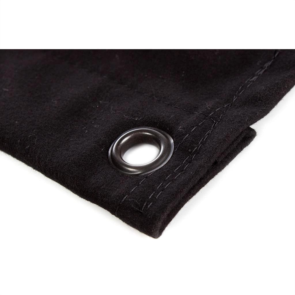 Soundabsorbing backdrop 500 g/m² W 3m x H 5m black thumbnail 4