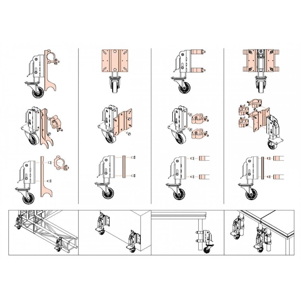Mounting plate attachment for lifting wheel thumbnail 4