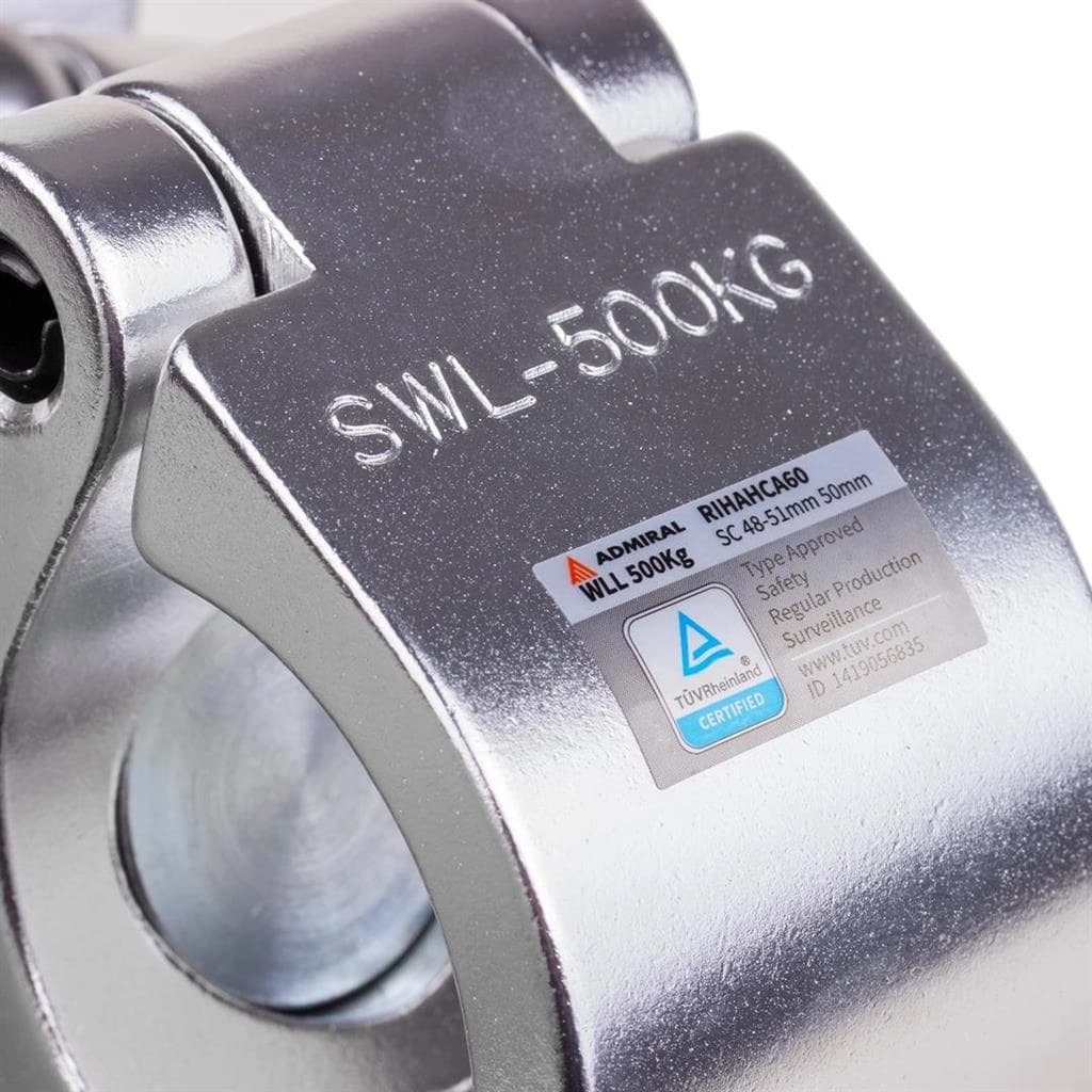 Swivel coupler RD48-51 50mm WLL 500kg thumbnail 4