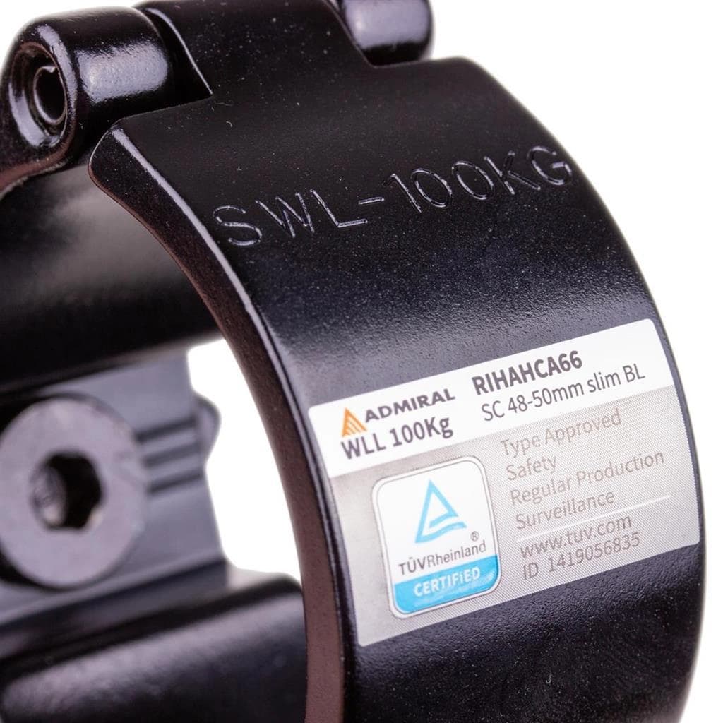 Swivel coupler RD48-51 30mm WLL 100kg black thumbnail 4
