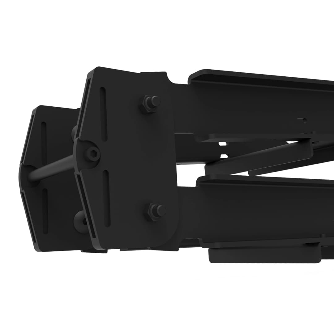 L cable guide base 3m - H 4.5m black thumbnail 5