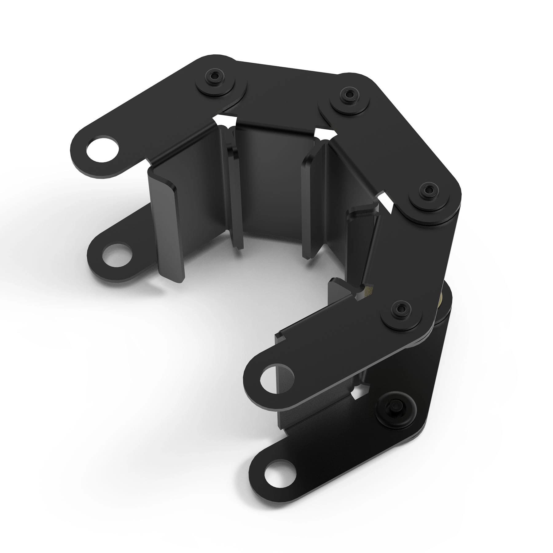 Snake bending hinge black (self build) thumbnail 2