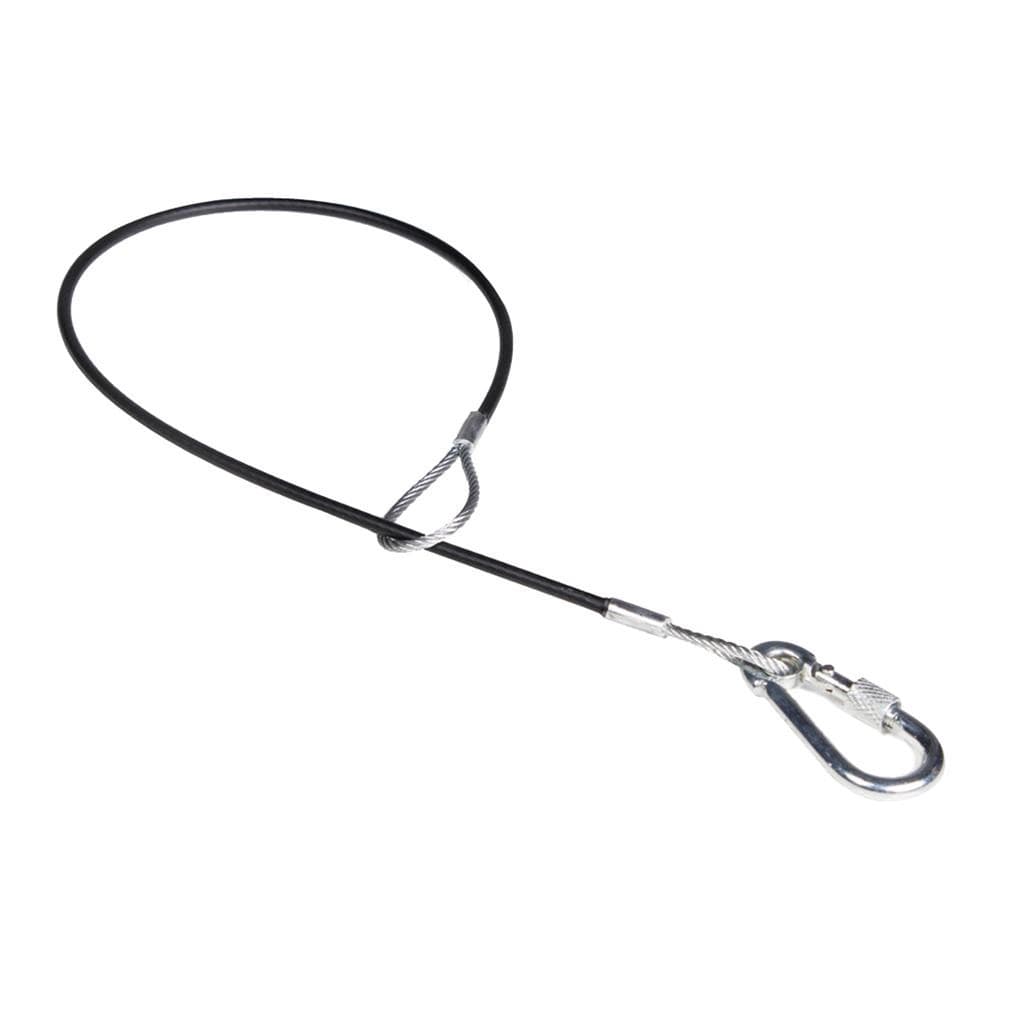 Light-duty cable 60cm locked carabiner uncertified thumbnail 3