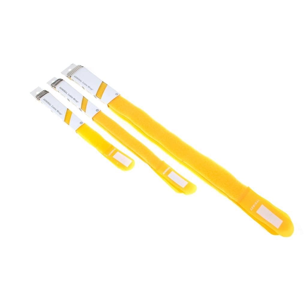 Cable wrap 26cm yellow 5 pieces thumbnail 4