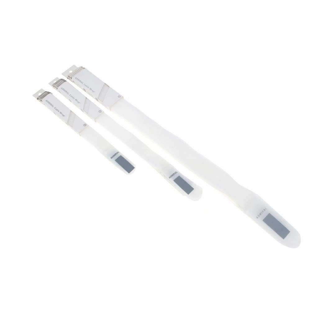 Cable wrap 26cm white 5 pieces thumbnail 4