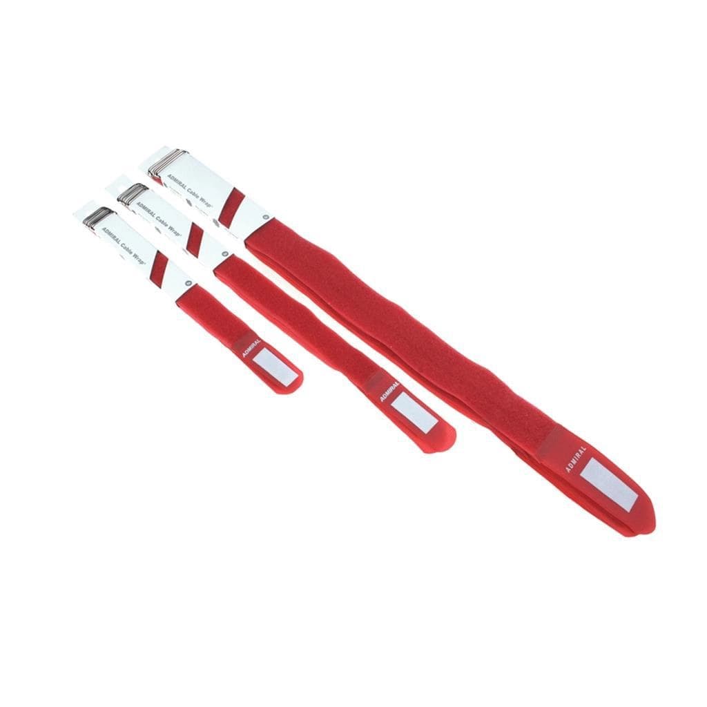 Cable wrap 38cm red 5 pieces thumbnail 4