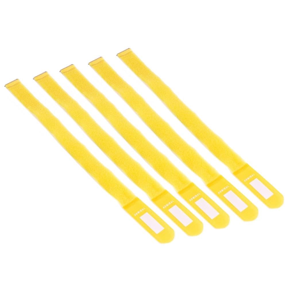 Cable wrap 55cm yellow 5 pieces thumbnail 2