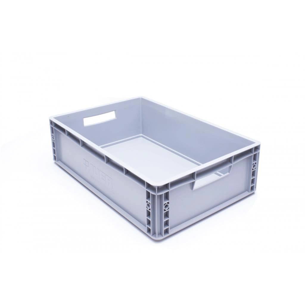 Plastic crate 60x40x17cm grey thumbnail 2