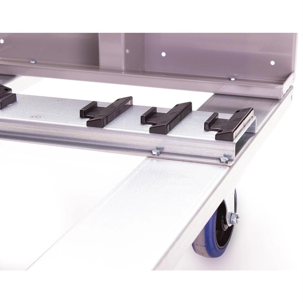 Stagedeck dolly 2m assembled 4x 125mm castors thumbnail 7