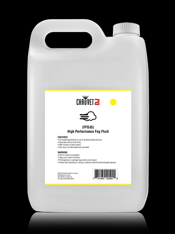 CHAUVET DJ High Performance Fog Fluid - pack of 4x5 liters