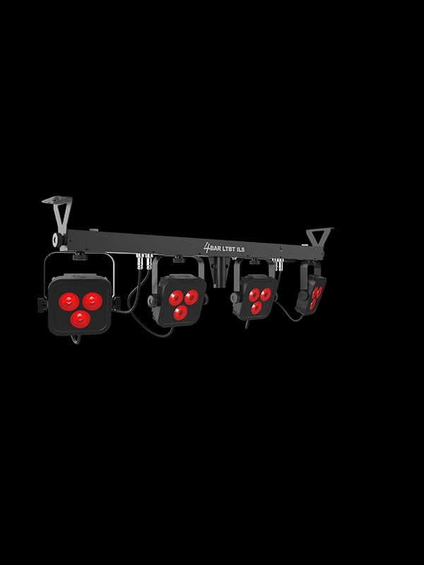 CHAUVET DJ 4BAR LT BT ILS Includes: Power Cord, Carry Bag, Tripod, Footswitch, Hanging Brackets thumbnail 6