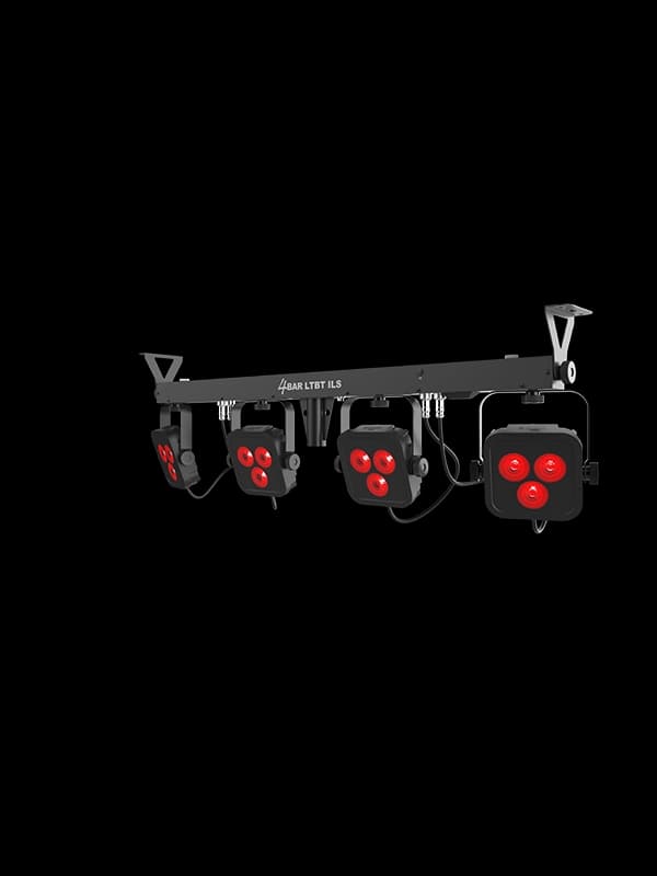 CHAUVET DJ 4BAR LT BT ILS Includes: Power Cord, Carry Bag, Tripod, Footswitch, Hanging Brackets thumbnail 8