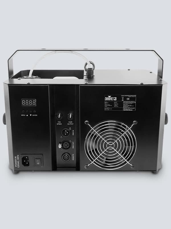 CHAUVET DJ Hurricane Haze 4D - 110v or 230v - not auto ranging Includes wired timer remote thumbnail 5
